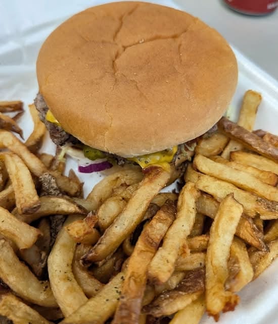 #10 Double Cheeseburger Combo.