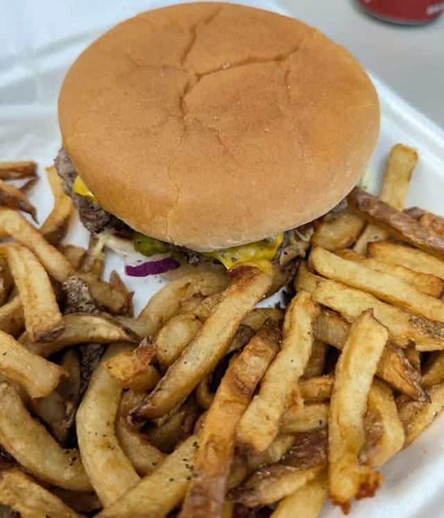 #10 Double Cheeseburger Combo.